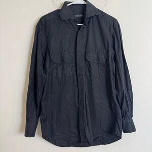 Stefano Ricci Men's Black Button-Up shirt